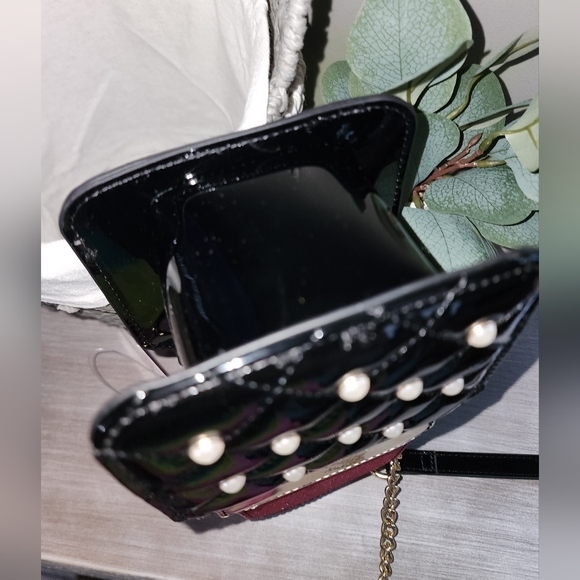 Betsey Johnson Lipstick Glitter Crossbody Bag - Picture 8 of 8